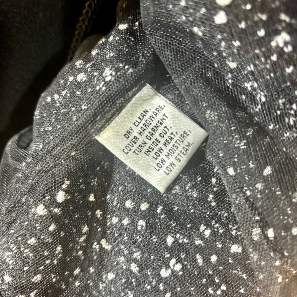 St John Couture - Black and White Textured Blazer with Stripes - Picture 7 of 10